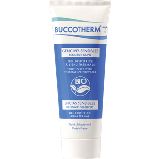 Buccotherm Tandpasta Sensitive Gums - Økologisk og uden flour - 75 ml.