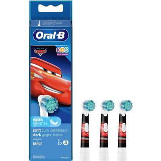 Oral-B Disney Cars Børstehoveder til børn 3 stk.