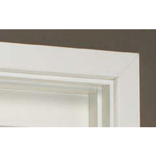 Swedoor +karm fyr hvid 187066 110x886x2089 u/bundstykke snap-in t/825mm letbeslået dør