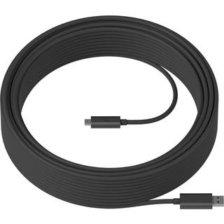 Logitech 993-001574 USB-kabel USB A USB C Sort