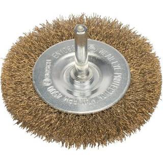 Bosch Skivestålbørste, bølget tråd, 75x0,2 mm messingbelagt