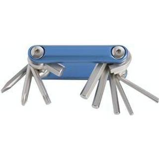 Multiværktøj - blå/aluminium (På lager i varehus)