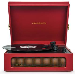 Crosley Voyager Pladespiller Tovejs Bluetooth (Burgundy Red)