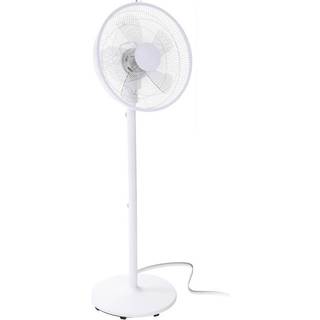 Excellent Houseware Hvid Gulvventilator Slim