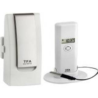 TFA WeatherHub Observer startersæt med termo-hygro-sender og professionel temperaturkabelprobe