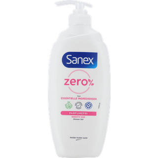 Sanex Zero% Shower Gel m. pumpe - 750 ml.
