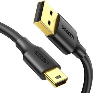 Ugreen USB-A til mini USB-kabel, 480Mbps, 3m - Sort