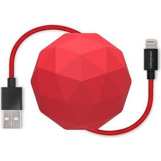 Usbepower Cosmo Lightning Cable - Rød