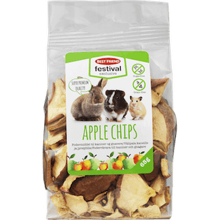 Æblechips til gnavere