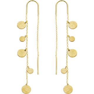 Susanne Friis Bjørner Øreringe 18 kt. Forgyldt Sølv 5604-2 - Dame - 925 Sterling Silver