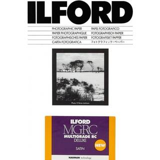 Ilford Photo Multigrade RC Deluxe Satin 12.7x17.8cm 25