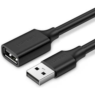 Ugreen USB forlængerkabel 2.0 1.5 meter sort (US103)