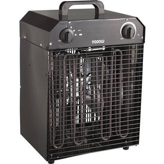 Varmeblæser 9000W 400V CEE SOLID METAL M/KABEL