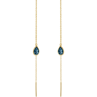 Susanne Friis Bjørner Øreringe 18 kt. Forgyldt Sølv 5560-2-174 - Dame - 925 Sterling Silver
