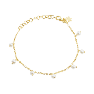 Susanne Friis Bjørner Armbånd 18 kt. Forgyldt Sølv 1868-2-20-900 - Dame - 925 Sterling Silver