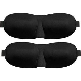 Sovemaske 3D 2 stk. Sort