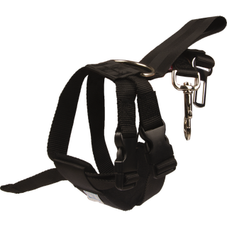 Sikkerhedssele str. L 68/85cm - Black - 74-90 cm