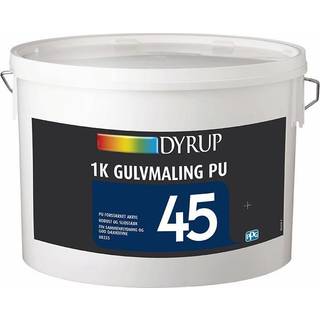 DYRUP Gulvmaling 1K Pu 4.5 Liter - 4,5 liter - Hvid/Base 5