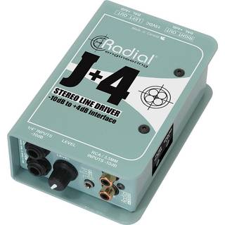 Radial J+4 stereo line driver