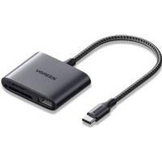 Ugreen USB-C til SD/TF + USB-hukommelseskortlæser