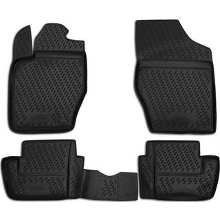 Bundmåtter af gummi til Citroen C4 2004-2008