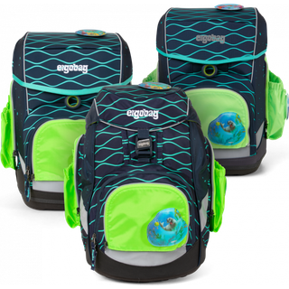 Ergobag Seitentaschen Zip-Set grün ab 2019/2020