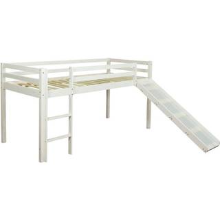 Flexa Højseng med rutsjebane White washed Pine
