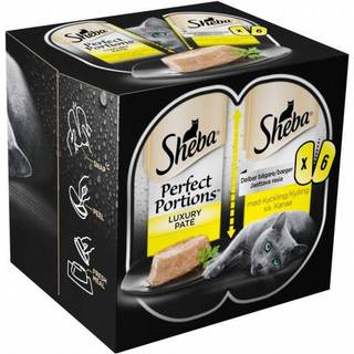 SHEBA Adult Perfect portions, luxury Kylling 3x75g
