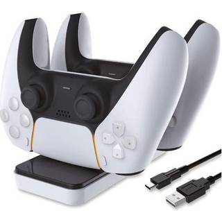 Eaxus Dual Ladestativ til PS5 Håndkontroller