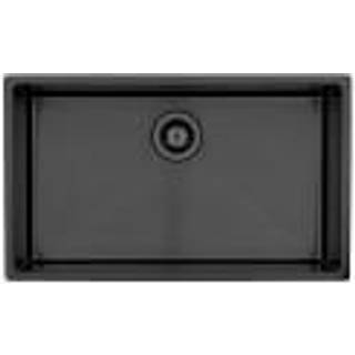 Lavabo Kubus 700 køkkenvask, 74X44cm, PVD Sort shadow