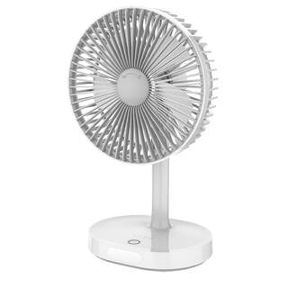 PLATINET Bordventilator 3000 mAh - Hvid/Grå