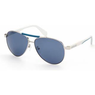 Adidas Originals OR0063 16X 59 Solbriller Mænd Silver - Palladium Gold Blue - 59mm