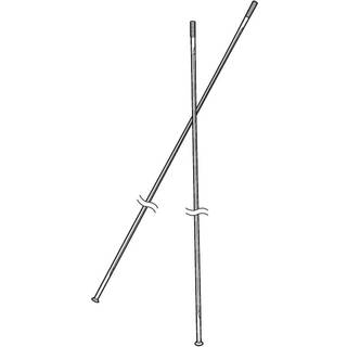 Shimano 304 mm eger til WH-RS10 sølv