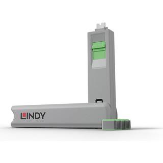 Lindy USB-C/ Thunderbolt 3 portlåse | Grøn | PRIS-MATCH