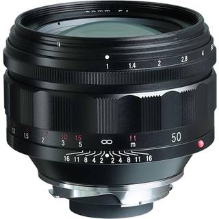 Voigtländer Nokton 50mm f/1.0 aspherical Leica M black