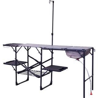 GCI Master Cook Station Campingskabe størrelse 56,5 x 178 x 173,5 cm farve black