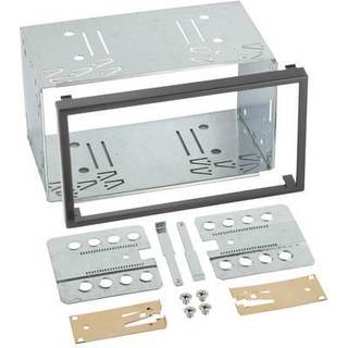 Stereo plåtram Dubbel DIN 103mm