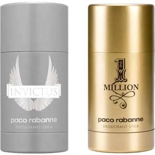 2-pack Paco Rabanne 1 Million + Invictus Deostick 75ml