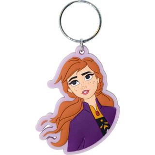 Nøglering I Blødt Gummi - Disney Frozen 2 Anna - 1 stk.