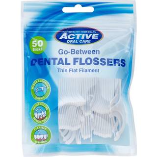 Tandtrådsbøjler Active Oral Care Go Between Flossers 50 stk.