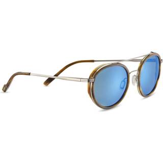 Serengeti Geary Polarized SS526002 52 Solbriller Mænd Grå - Shiny Gunmetal Grey - 52mm