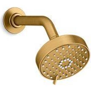 Kohler 72419-G-2MB Awaken G110 Tre-funktion brusehoved vægmontering 3 sprayindstillinger 1,75 gpm levende børstet moderne messing