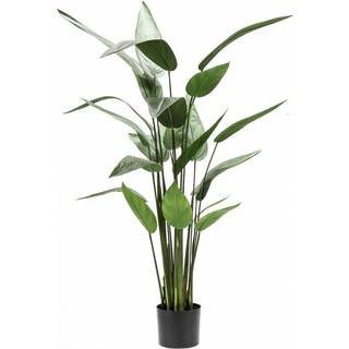 Emerald kunstig heliconia-plante grøn 125 cm 419837