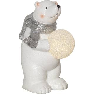 Star Trading - Dekorationsfigur Polar - Juledekoration med LED