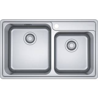 Franke Bell køkkenvask med 2 skåle (stål)