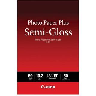 Canon SG-201 13x19 (50) Foto Paper Plus Semi-Gloss 13 """" X 19 """" (50 Sheets) (SG-201 13x19)