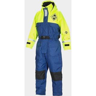 Flydedragt Fladen Fishing 845 50N, blå/gul, Medium (70 - 90 kg)