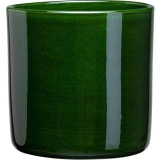 Bergs Potter Romeo krukke glaseret Ø15 cm Grøn