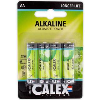 Calex 133118 Alkaline Batteri 1,5V LR6/AA, blister 4 pk.