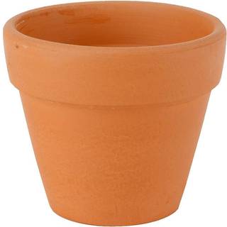 Urtepotter | 9 x 8 cm | Brun | 24 stk.